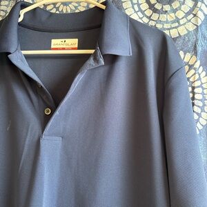 Grand Slam Blue Polo Shirt Classic Style